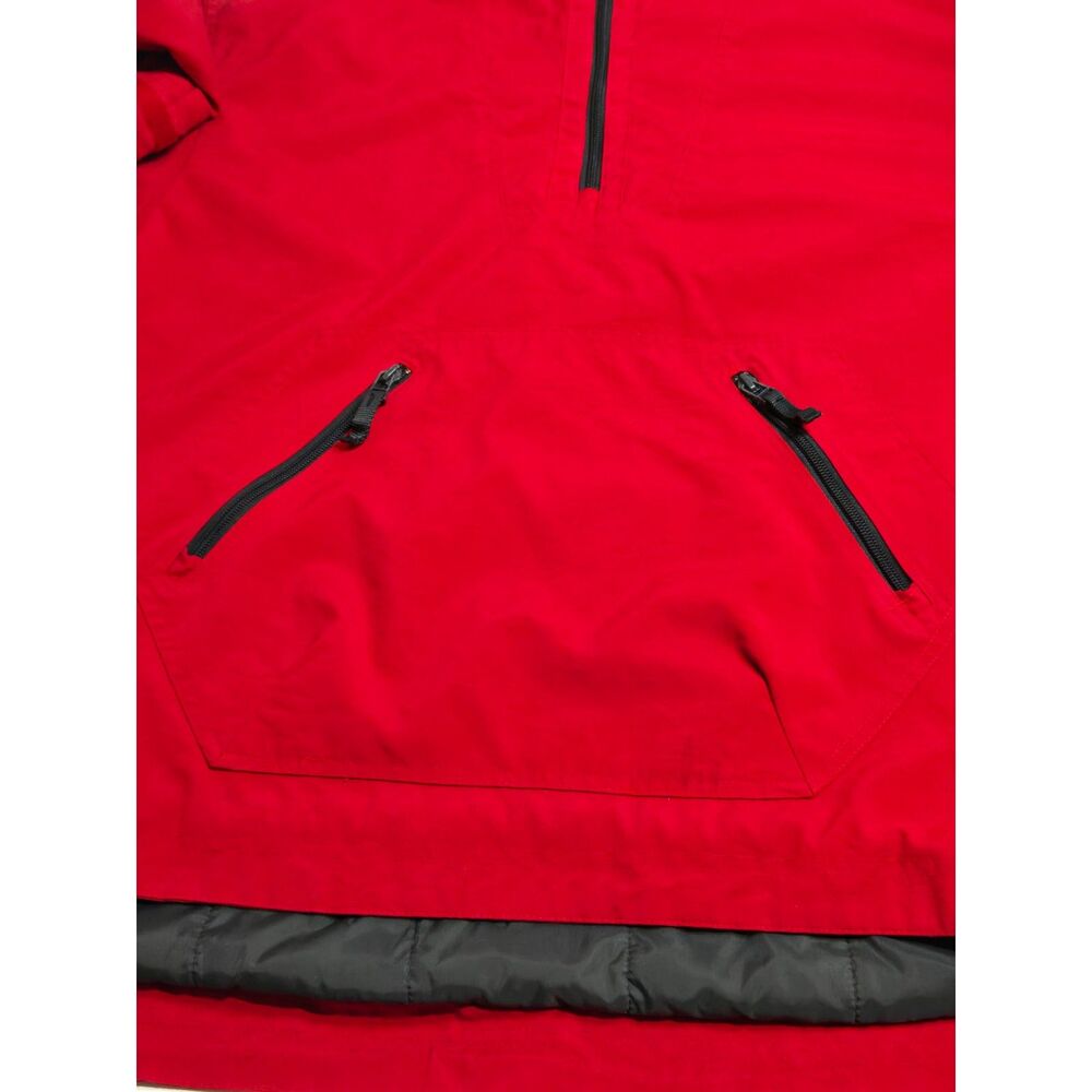 Vintage Gap Fleece Lined Anorak Jacket | Men's Size Medium -Runs Big | Red Black - Picture 7 of 10